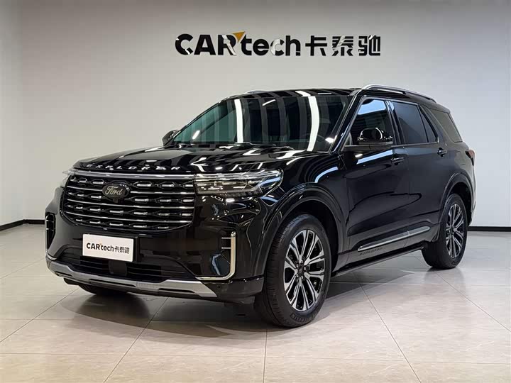 2025 Explorer 2024 2.3T EcoBoost four-wheel drive titanium version 6 seats