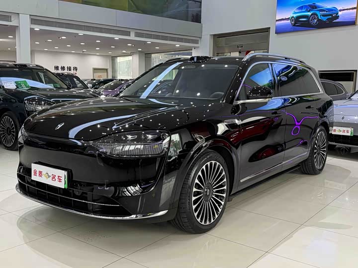 2025 Wenjie M9 2025 extended range Ultra version 52kWh 6-seater version (192-line lidar)