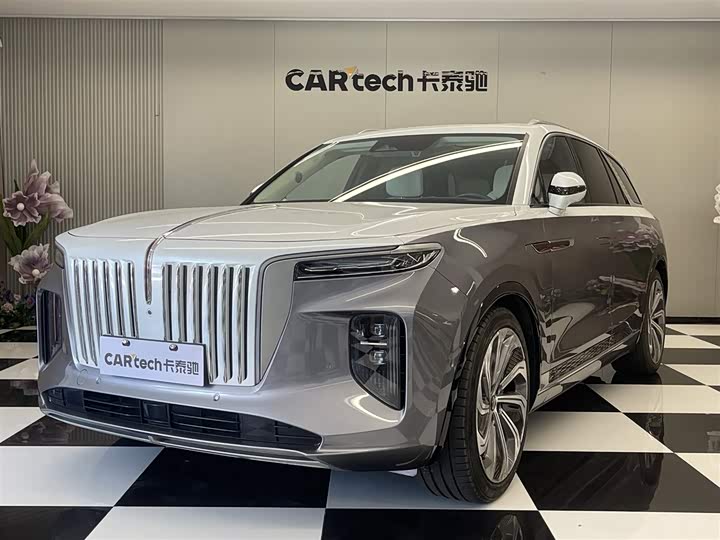 2022 Hongqi E-HS9 2022 model 660km flag collar version four seats
