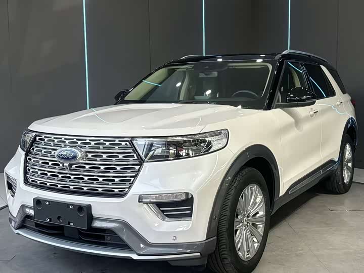 2021 Explorer 2020 EcoBoost 285 four-wheel drive titanium version 6 seats