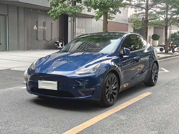 2022 Model Y 2021 Performance high-performance all-wheel drive version