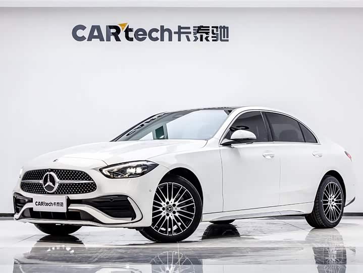 Mercedes-Benz C-Class 2024 facelift three C 260 L sports version
