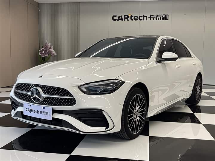 Mercedes-Benz C-Class 2024 facelift three C 260 L sports version