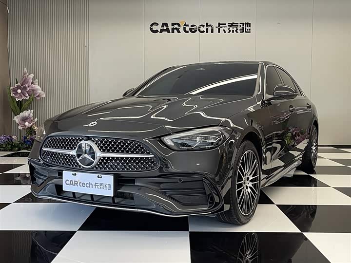 Mercedes-Benz C-Class 2024 facelift three C 260 L sports version
