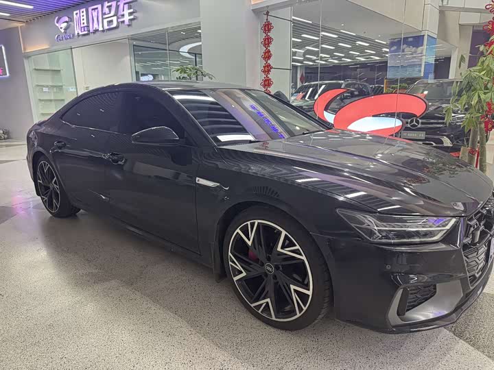 2025 Audi A7L 2024 45 TFSI quattro Black Warrior Edition