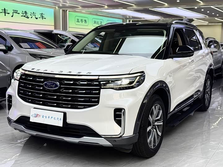 2024 Explorer 2023 EcoBoost 285 four-wheel drive titanium version 7 seats