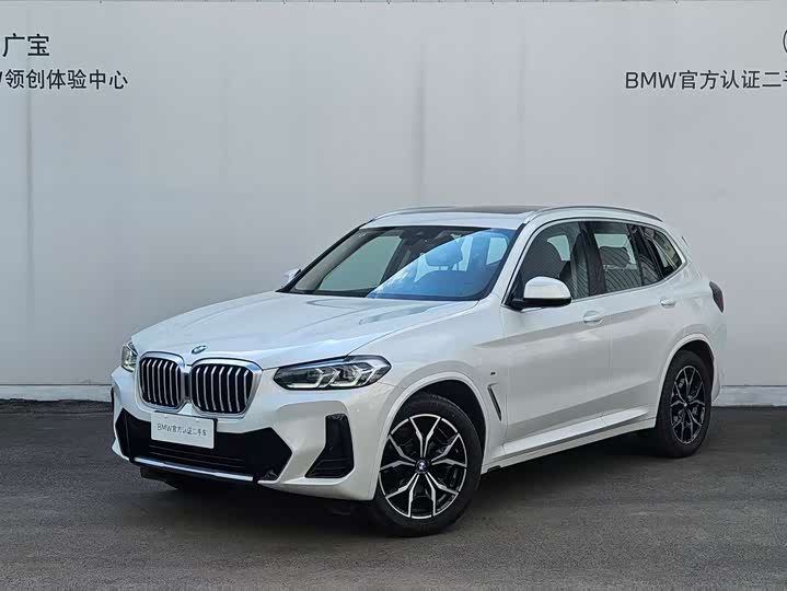 BMW X3 2022 facelift xDrive25i M sports package