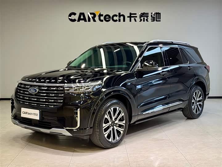 Explorer 2024 2.3T EcoBoost four-wheel drive titanium version 7 seats