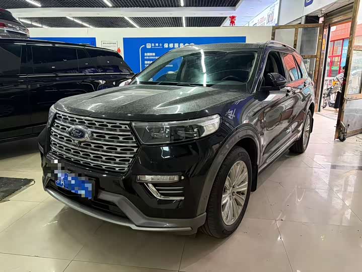 Explorer 2020 EcoBoost 285 four-wheel drive titanium version 6 seats