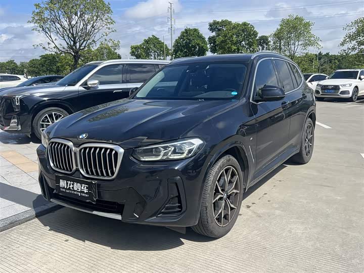 BMW X3 2022 facelift xDrive25i M sports package