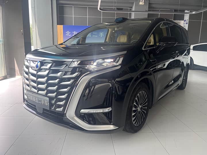 Denza D9 2025 DM-i smart driving version 1020 four-wheel drive flagship model