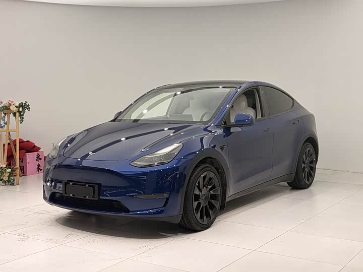 Model Y 2021 long-range all-wheel drive version