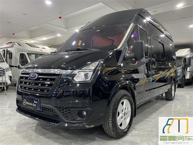 22 Ford New Generation Transit Pro Black Knight Business Travel Cars